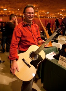 Randy Muth with one of his instruments. Photo © Jay Rosenblat