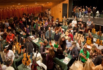 Luthiers Invitational Main floor. Photo © Jay Rosenblatt.