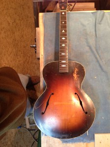 Gibsom 1934 l-37 repair