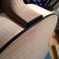 Maple OM Neck Heel detail back&nbsp;IMG_3920