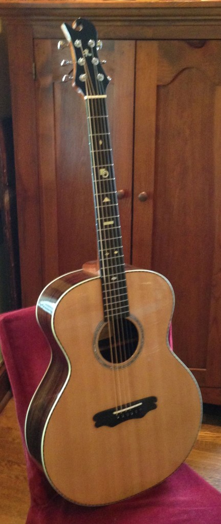 Rosewood and Sitka OM Guitar by Jay Rosenblatt