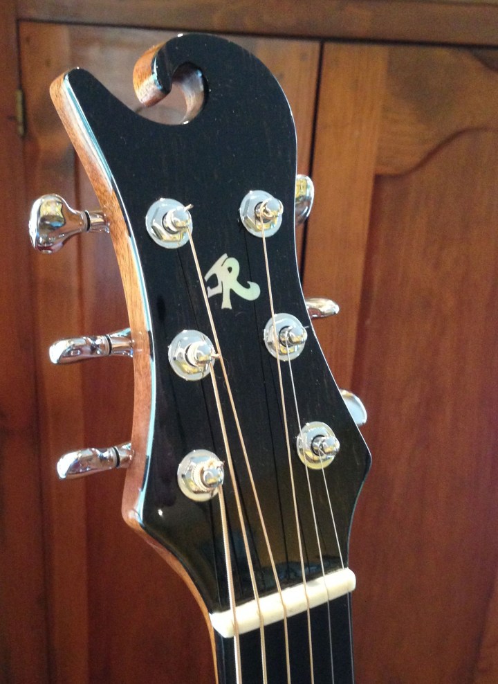 Rosewood and Sitka OM Guitar by Jay Rosenblatt