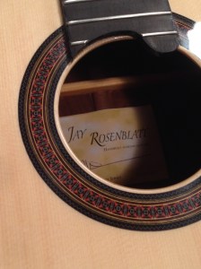 Classical Rosette on Parlor Guitar by © Jay Rosenblatt