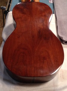Walnut Back on parlor guitar by © Jay Rosenblatt
