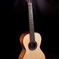 Hand built acoustic parlor guitar by luthier Jay&nbsp;Rosenblatt
