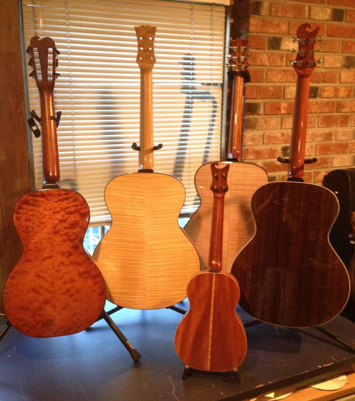Acoustic Guitars and Ukulele by Jay Rosenblatt luthier