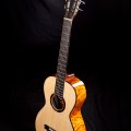 Hand built acoustic parlor guitar by luthier Jay&nbsp;Rosenblatt