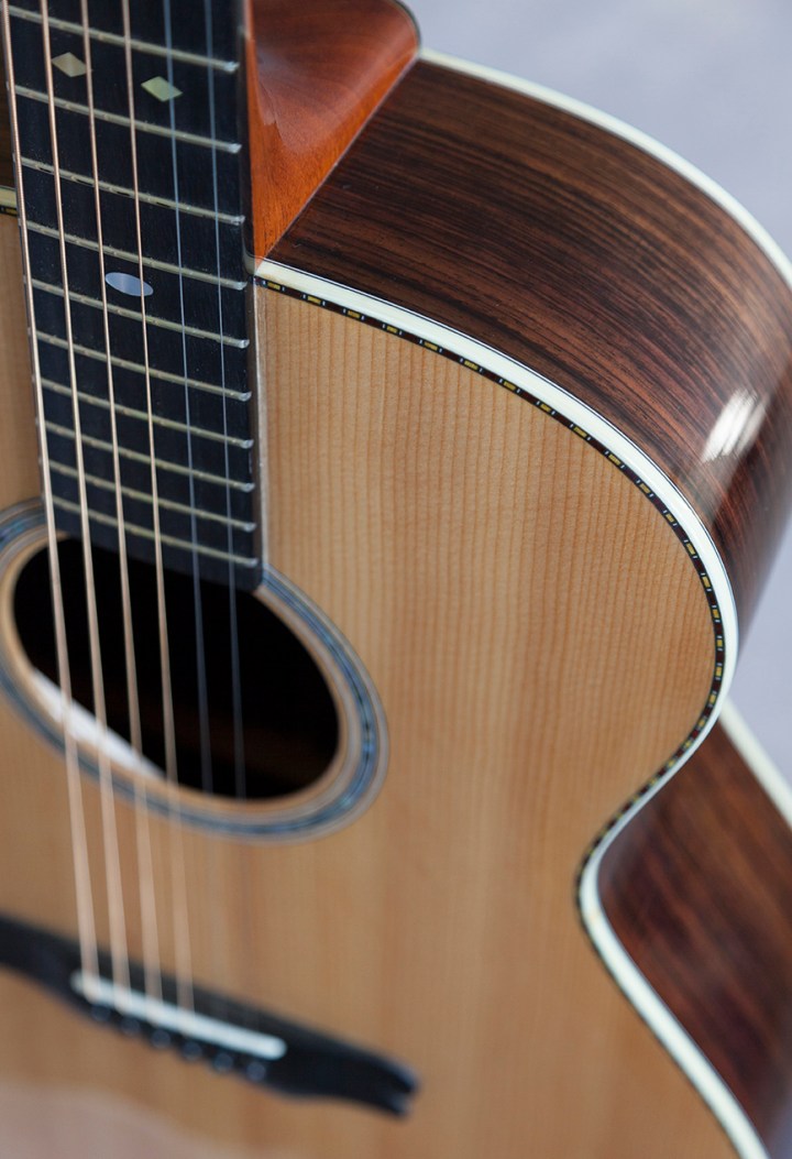 Handbuilt guitar by Jay Rosenblatt