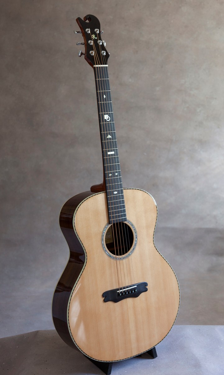 Handbuilt guitar by Jay Rosenblatt